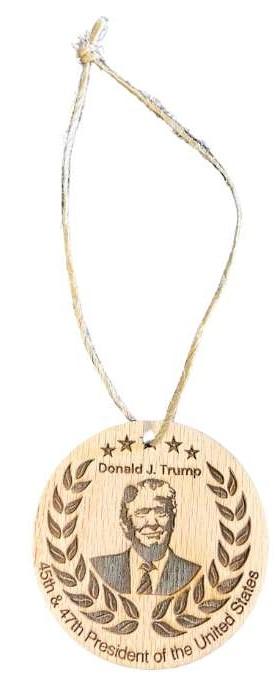 Christmas Ornaments Trump President Of The United States image