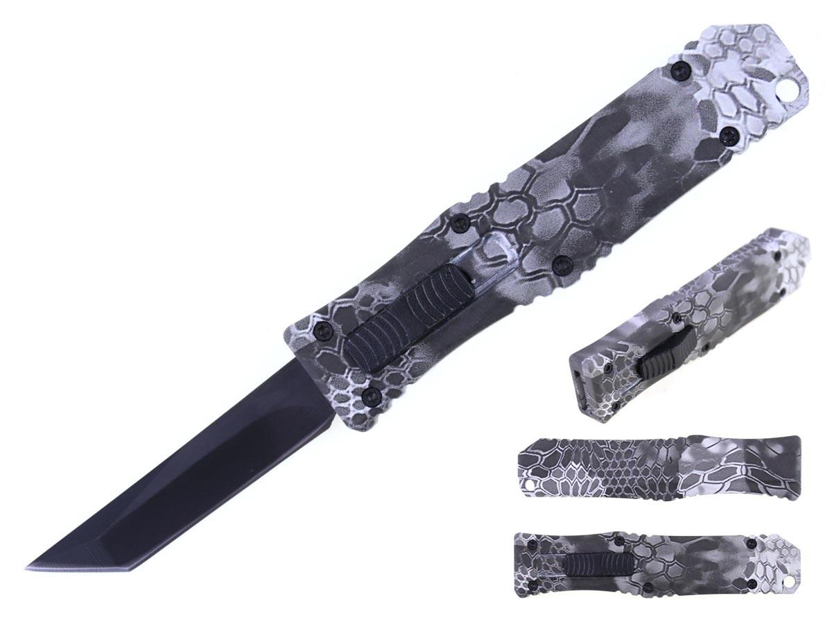 Camo 5.25" Anodized Aluminum Handle w/ 1 7/8" Black Blade image