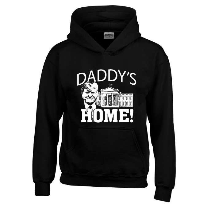 Trump "Daddy's Home!" Hoodies - Black XXXL image
