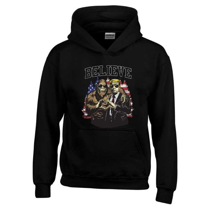 Trump "Believe" Hoodies - Black XXL image