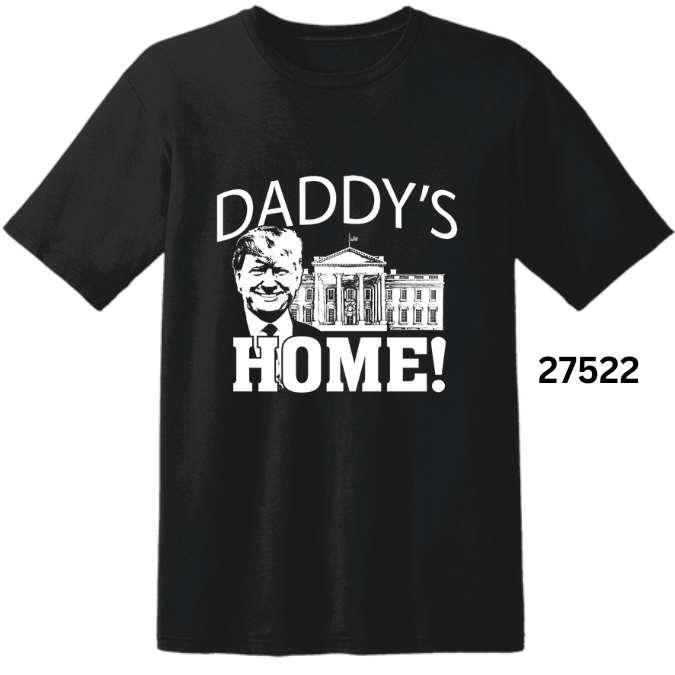 Trump "Daddy's Home!" T-Shirts - Black XXL image