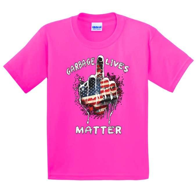"Garbage Lives Matter" T-Shirts - Pink XXL image