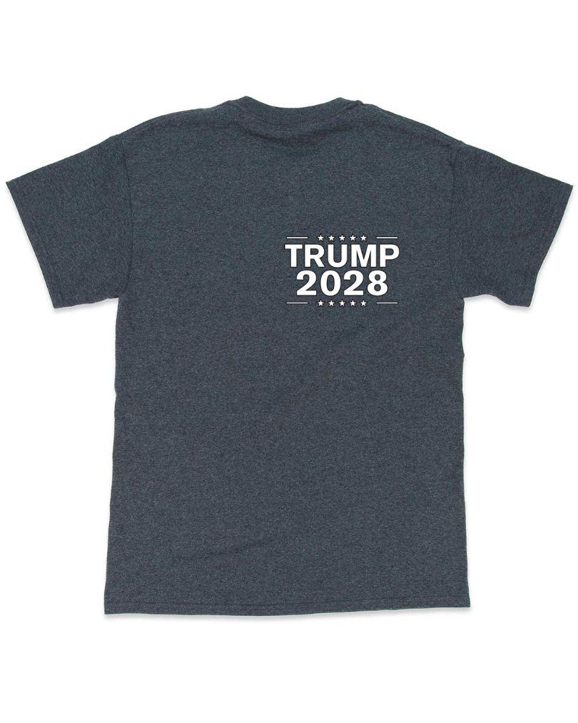"I'm Voting Felon 2024" Trump T-Shirts - Dark Heather image