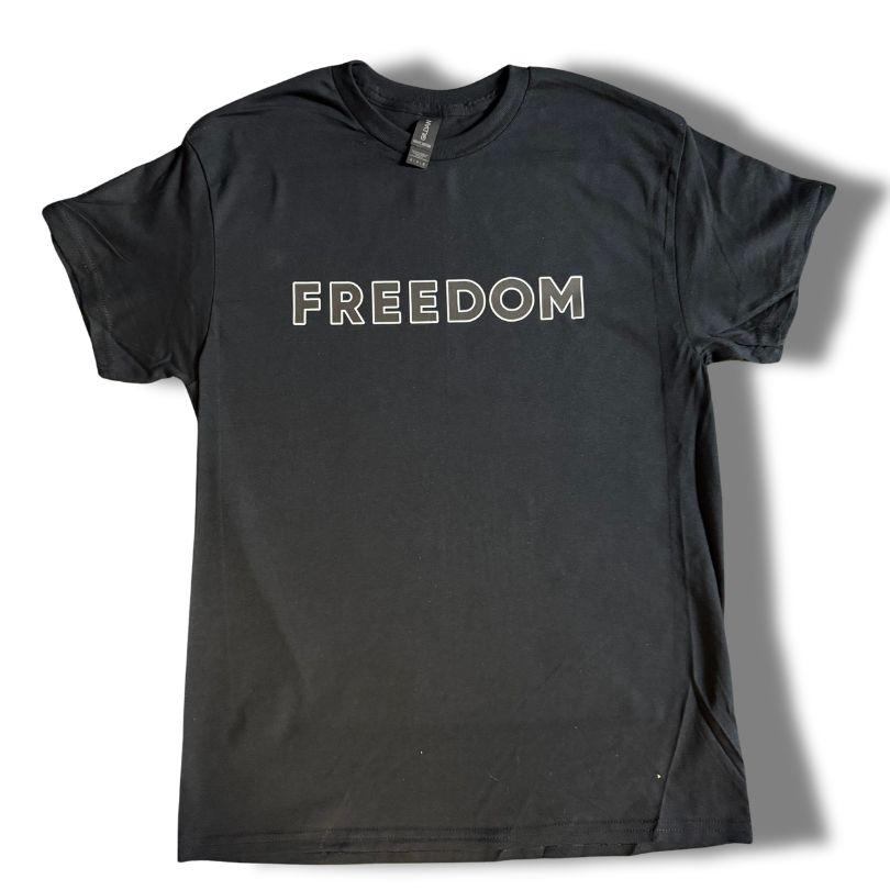 "Freedom" T-Shirts - Black XXXL image