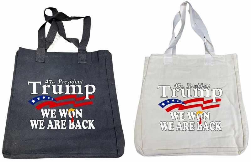 Trump "We Won We Are Back" Tote image