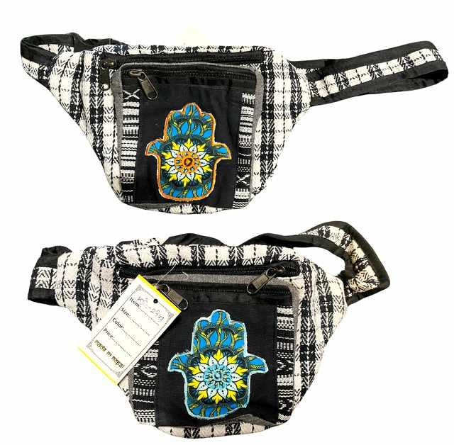 Handmade Cotton Hamsa Fanny Packs image