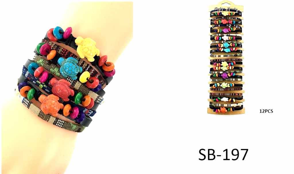 Multicolor Turtle Fashion Bracelets - Assorted image