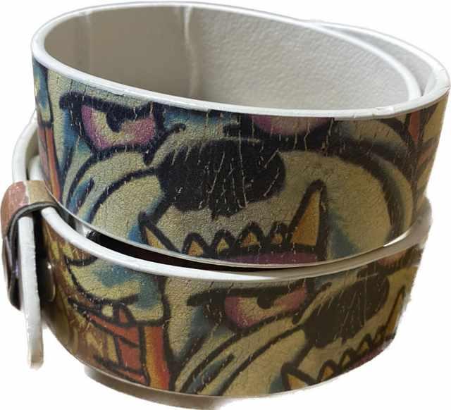 Bulldog Print PU Belts image
