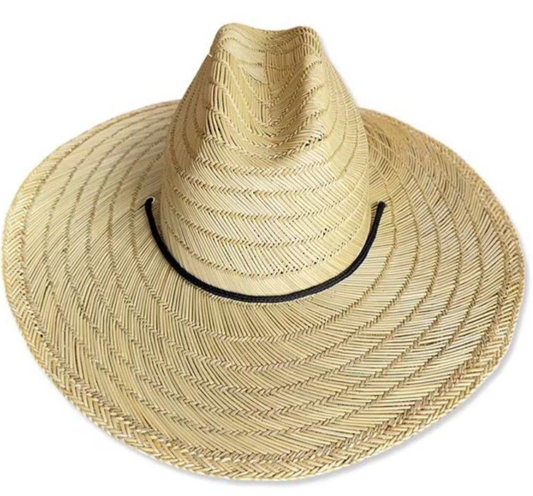 Large Straw Hat image