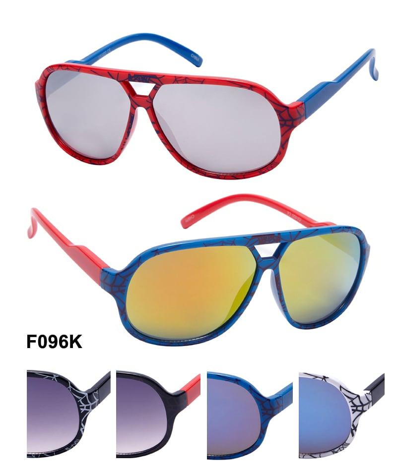 Kids' Spider Web Aviator Sunglasses - Assorted image