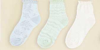Girls Fancy Spandex Socks image