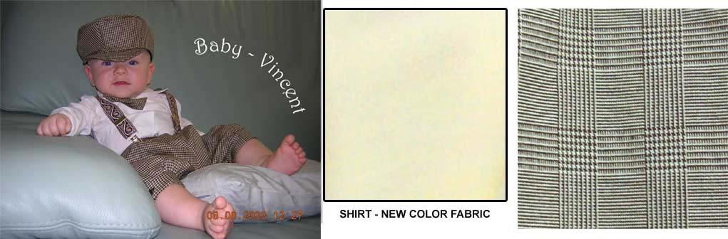"Baby Vincent" 5 Pc Boys Knicker Sets - (Sizes: 6 - 9 Mos) image