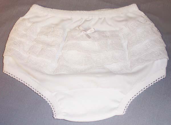 Girls Rhumba Panties - White Color (Sizes: 4-8) image