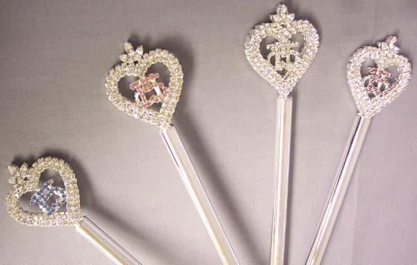 Rhinestones Scepters For Quincenera /Sweet 15 ( # PB205-15) image