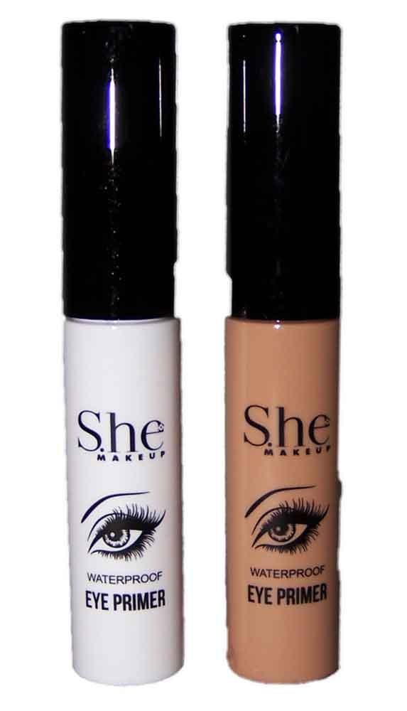 "SHE" Eye Make up Primer Nude & White Water Proof image