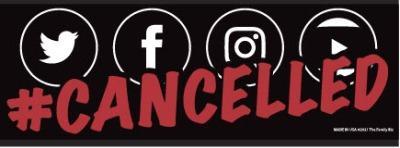 Magnet #Cancelled (MG-8016) image
