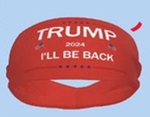*Trump 2024 Headband I'll Be Back (TRHB-46087) image