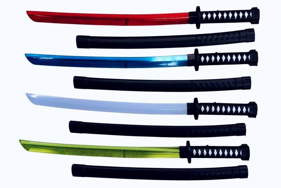 LED Solid Color 27" Sword with Sheath Lights and Sound (LS-1011) OUT OF STOCK image