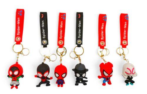 PVC Keychain 3" Spidey & Friends #2 Assortment Backpack Charm (AL8024) image