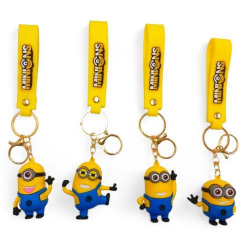 PVC Keychain 3" Minion Friends Assortment Backpack Charm (AL8033) image