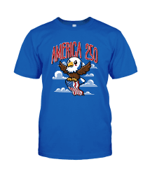 America 250 Cute Eagle Youth T-Shirt image