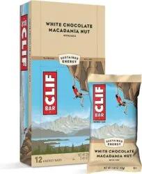 "Clif Bar White Chocolate Macadamia Nut 2.4oz, 12ct" image