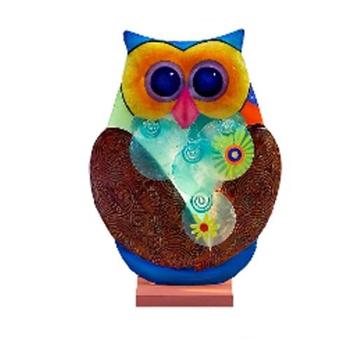 Goofy Owl Lamp - 11" Tall - Light Bulb Included - Item #7472 16022 image