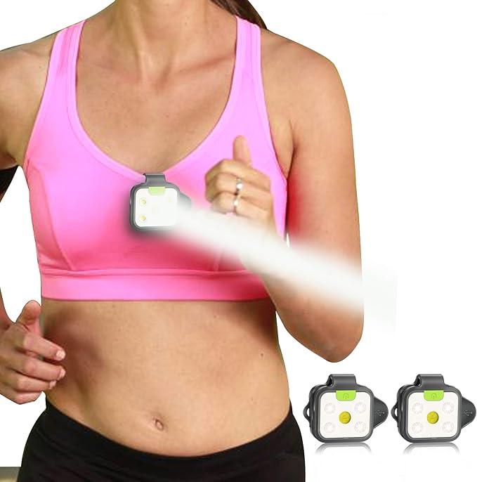 2 Pack - Outdoor Night Running Lights - LED Camping Lights - USB Rechargeable - Item #8121 image