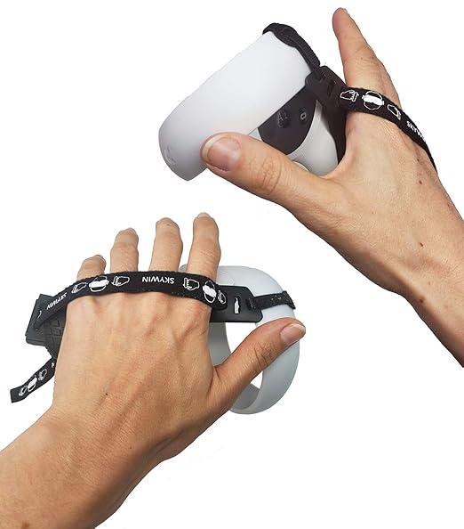 Skywin Grips for Oculus Quest 2 VR Controllers - Anti Drop Touch Controller Grips - Item #8598 image