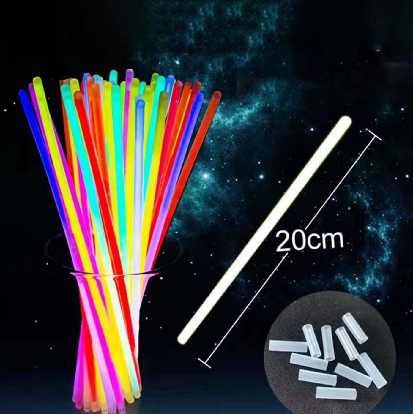 Glow Sticks Party Favors - 8" Glow in the Dark Party Sticks - Assorted Colors - Item #8836 image