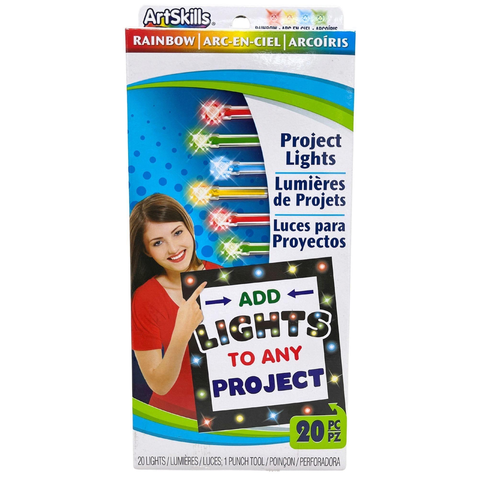 ArtSkills Battery Operated String of 20 Count Colorful Poster Lights image