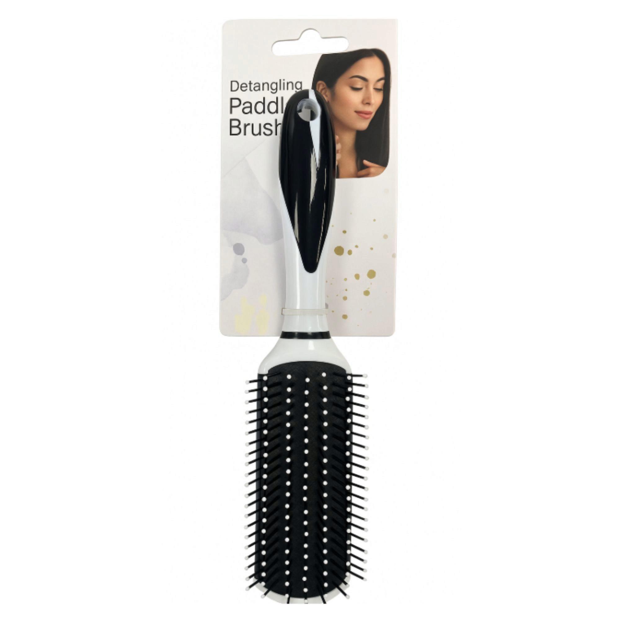 Curved Styling Detangling Cushion Hair Brush image