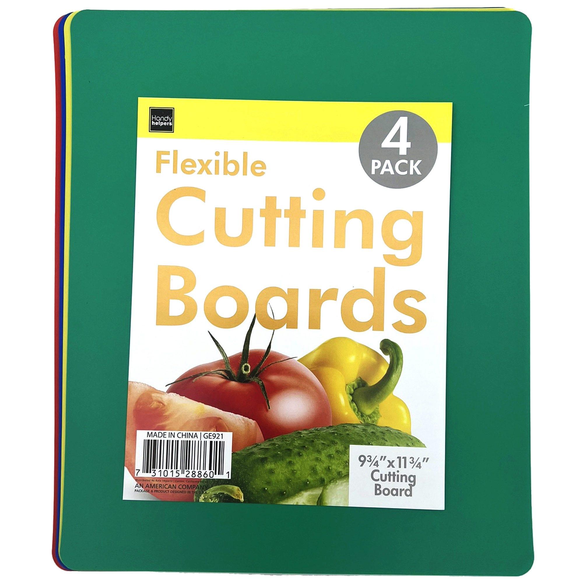4 Piece Flexible Cutting Boards image