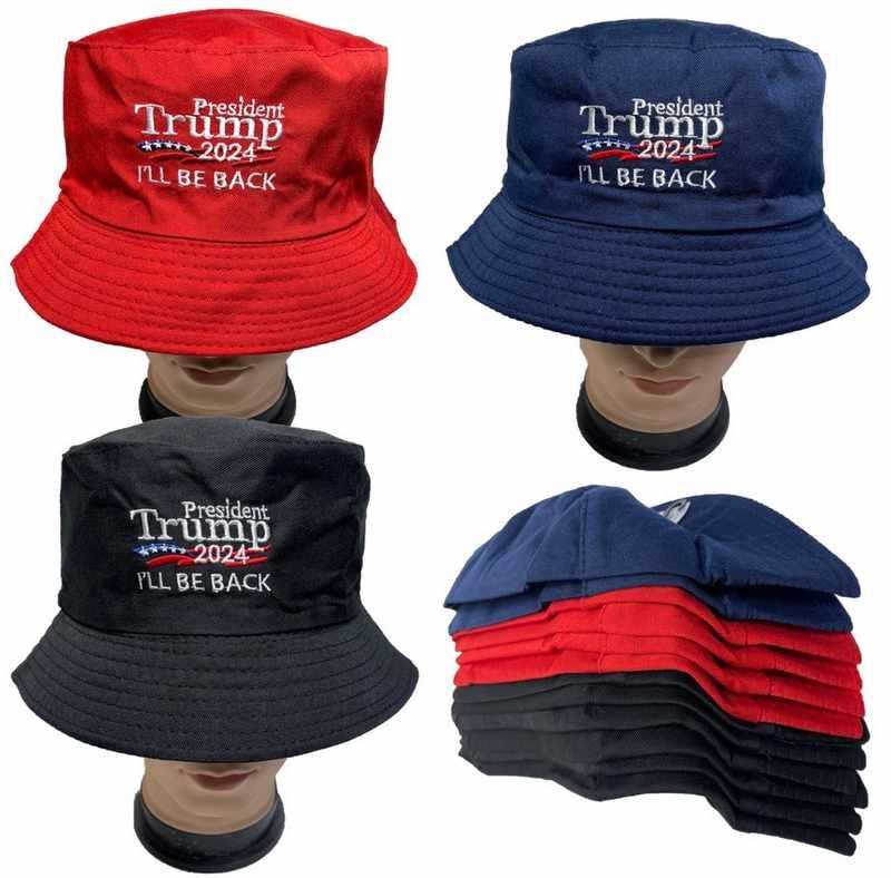 Trump 2024 "I'll Be Back" Bucket Hats image