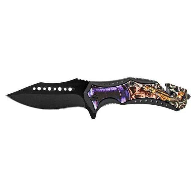 5" Rescue Folding Pocket Knife - Gangs of Death image