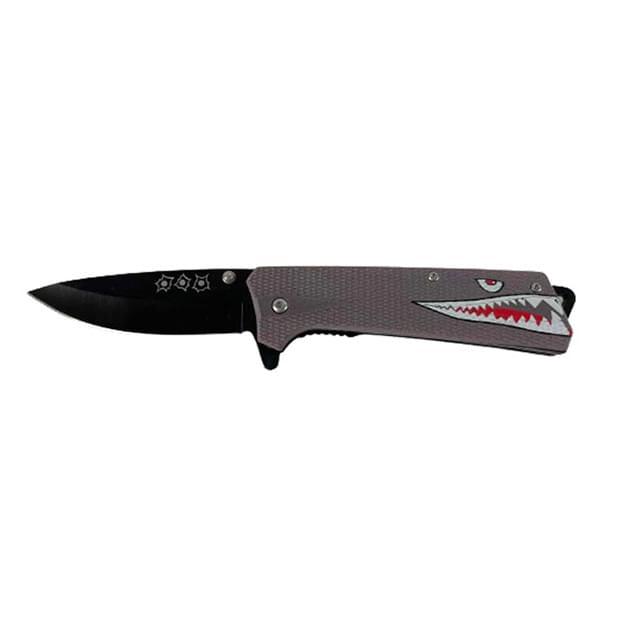 Shark Print Spring-Assisted Knife image