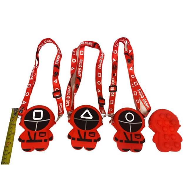 Squid Game Crossbody Pop Purse - Assorted image