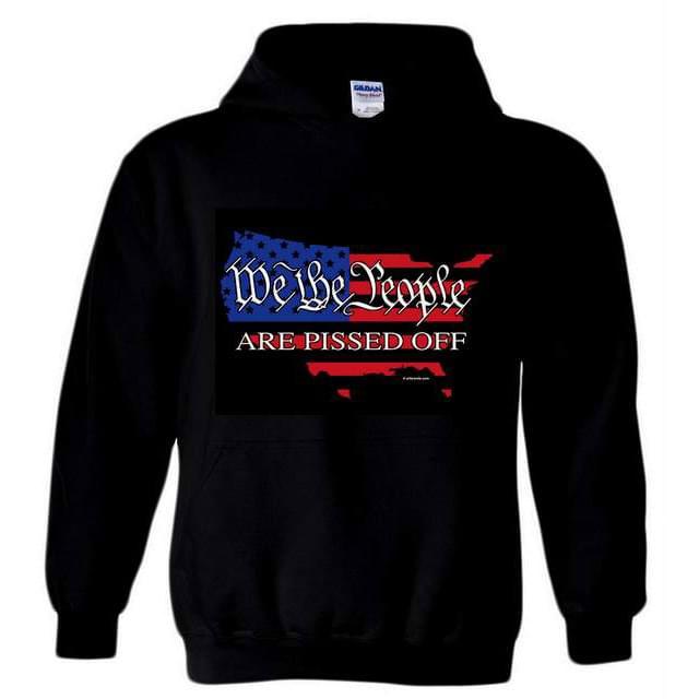 "We The People - Are Pissed Off" Hoodies - Black M/L/XL image