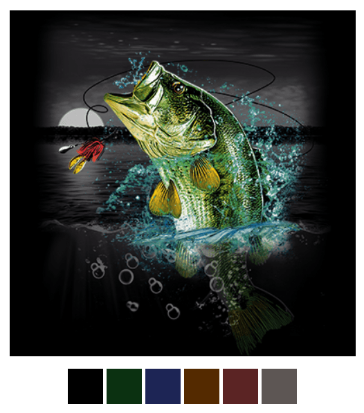 Bass Fishing Transfers image
