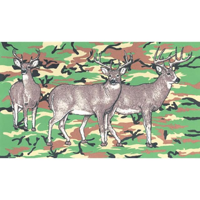 Deer Camo Flags - 3' x 5' image