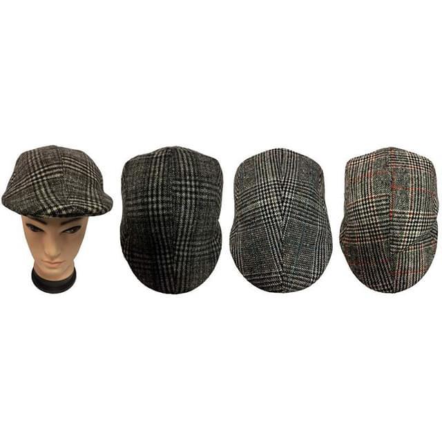 Plaid Ivy Driving Caps image