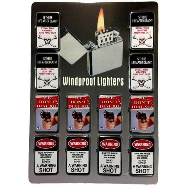 Life After Death, Warning, Dial 911 Refillable Lighter (NO fuel) image