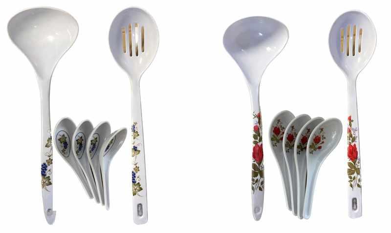 6pcs set Plastic Spoon image