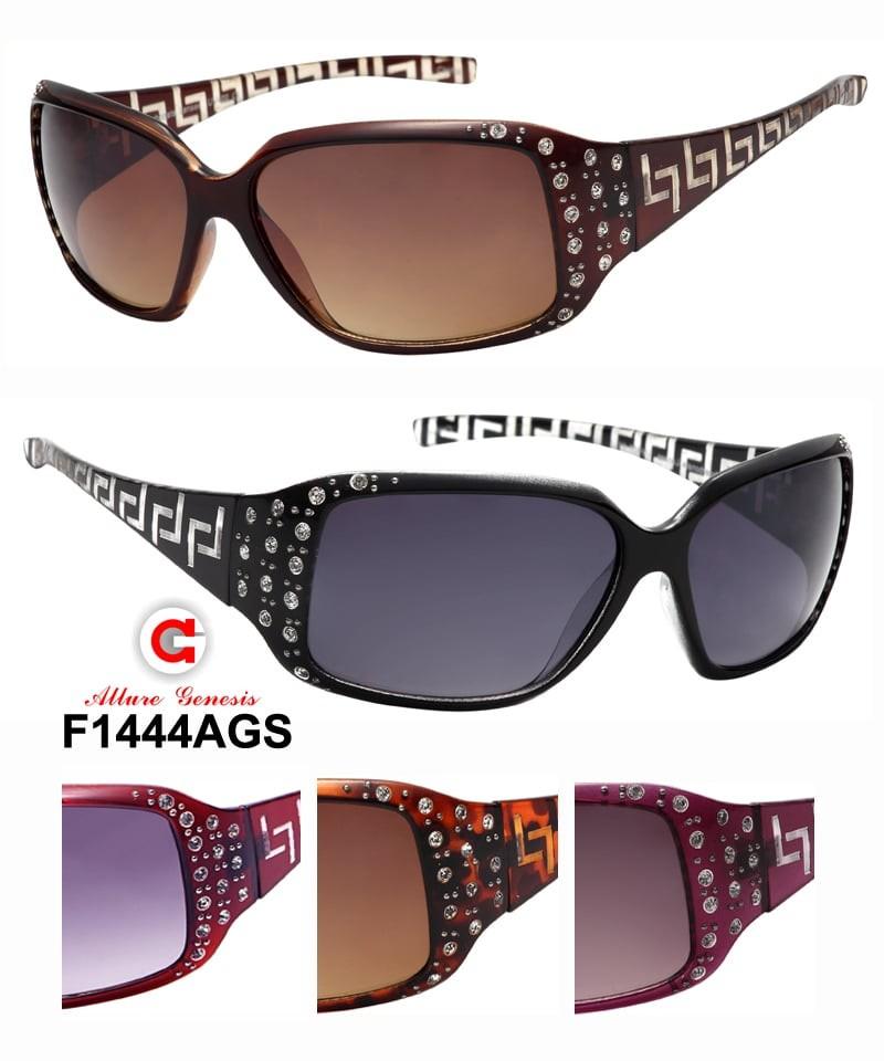 Women's Sunglasses With Rhinestones - Assorted Colors image