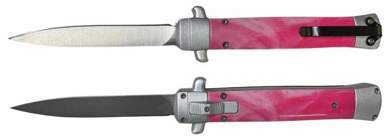 OTF Out The Front Pocket Knife - Pink image