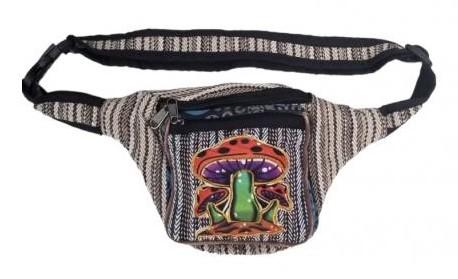 Handmade Cotton Mushroom Fanny Packs image