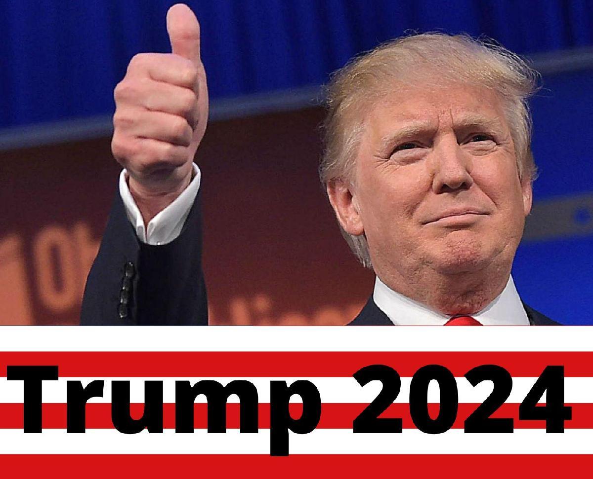 Wholesale Trump 2024 Bumper Sticker image