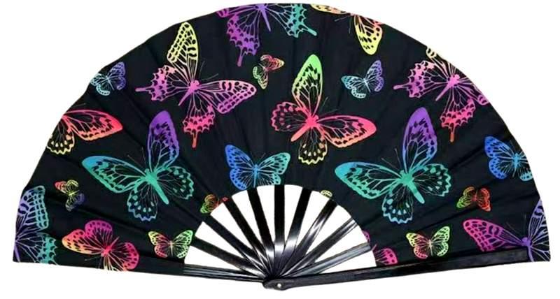 13.5 Inch Line Gid Dancing Jumbo Fans "Butterfly" image