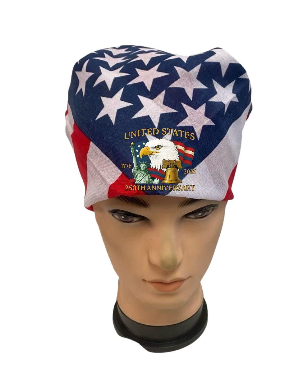 UNITED STATES 250th Anniversary USA Flag Bandana image