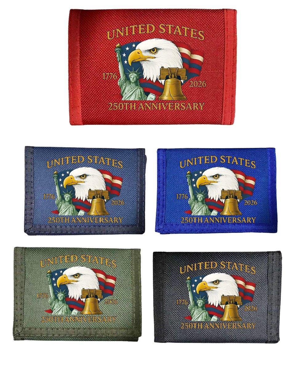 UNITED STATES 250th Anniversary Wallet Assorted Color image
